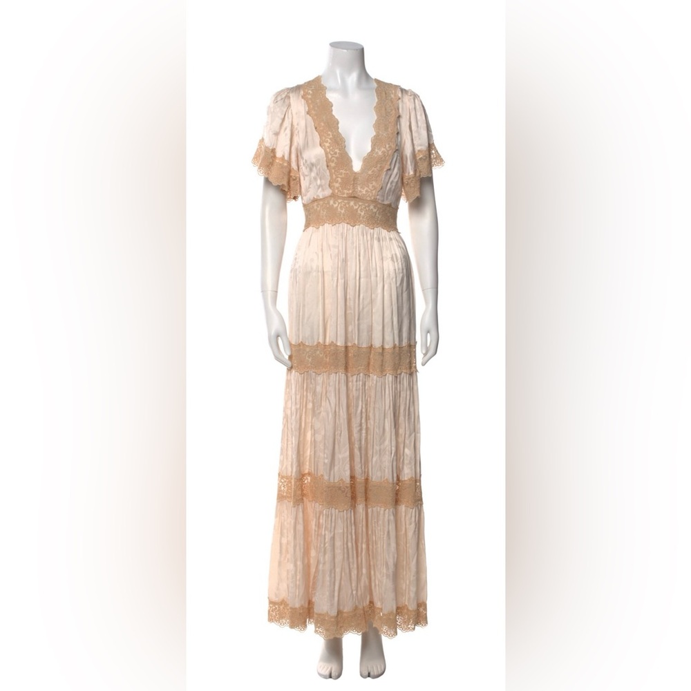 Spell and the Gypsy cream and lace dress Small
